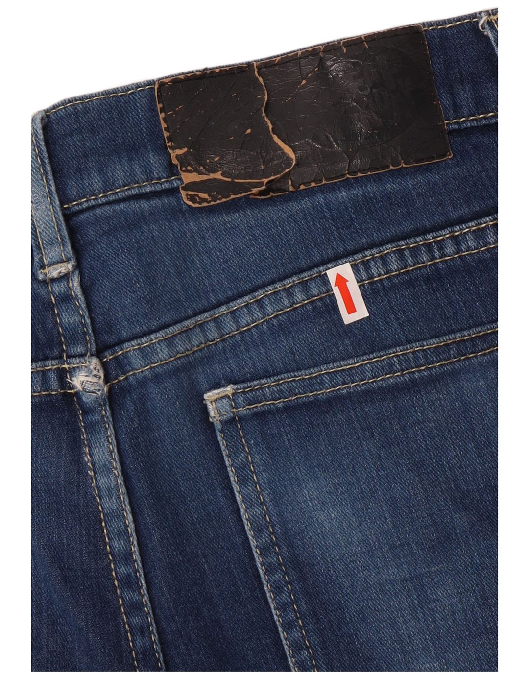 CHEAP MONDAY Jeans slim da donna W32 L33 cotone blu