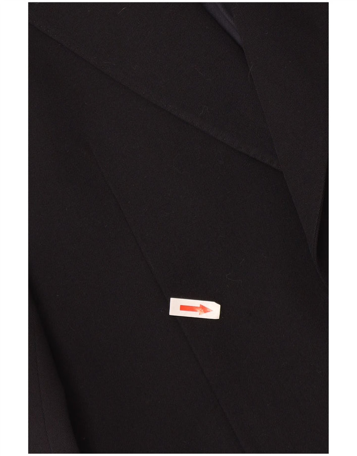 Giacca Blazer 2 Bottoni Abital Uomo IT 46 Small Blu Navy Lana