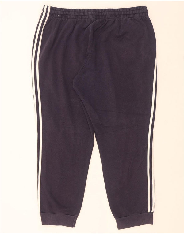Pantaloni da tuta da uomo Adidas Joggers 2XL cotone blu navy