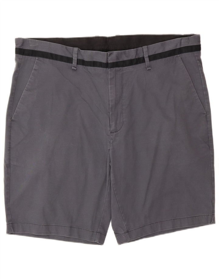 CALVIN KLEIN Pantaloncini chino da uomo W38 XL Cotone grigio