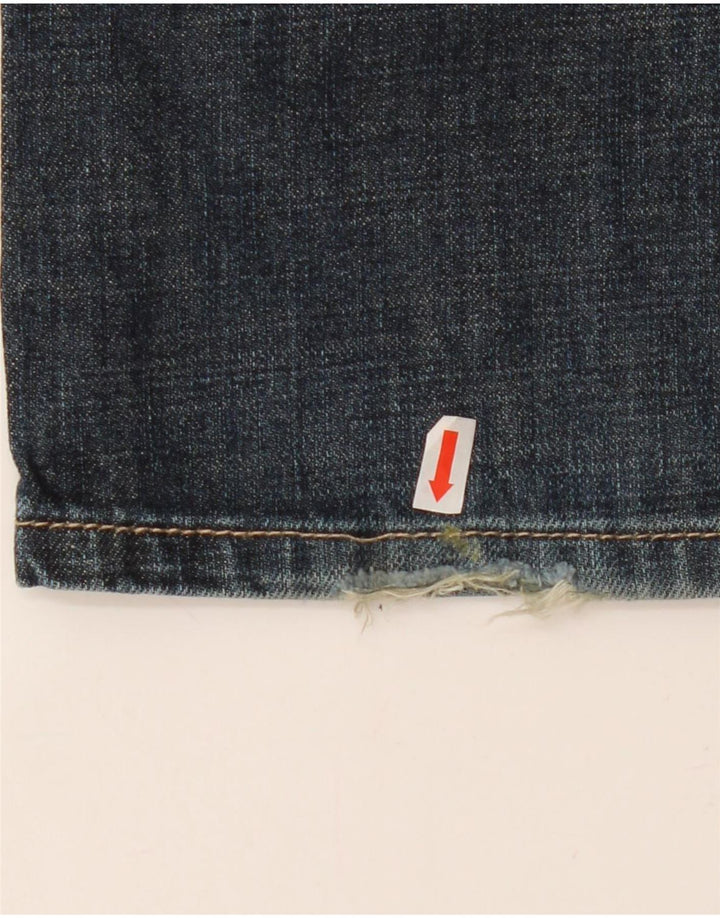 Jeans dritti da uomo Guess W31 L30 cotone blu
