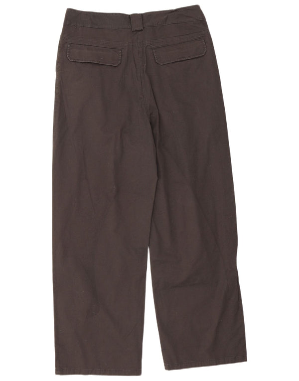 Pantaloni corti a vita alta da donna Kookai EU 36 Small W28 L26 Marrone