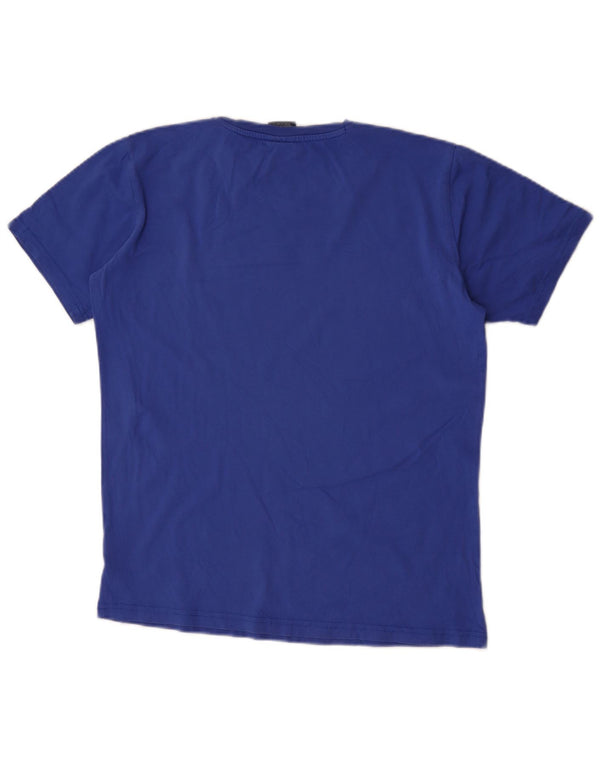T-shirt grafica Champion da bambino, 15-16 anni, 2XL, cotone blu