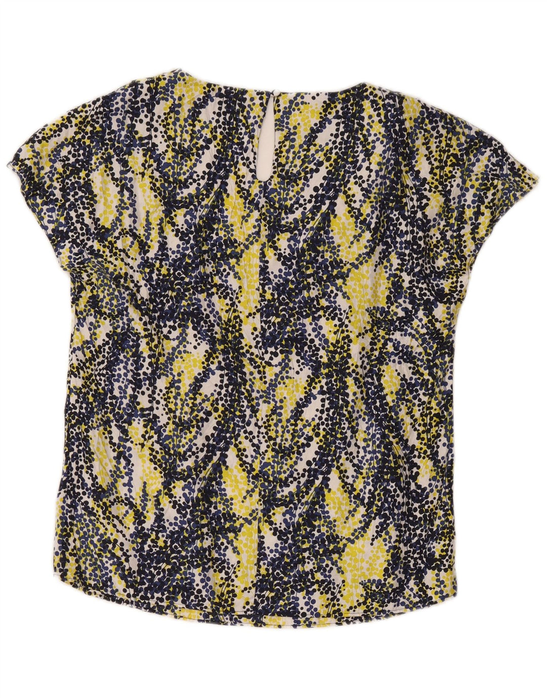 Boden Camicetta da donna Top UK 14 Grande viscosa maculata multicolore
