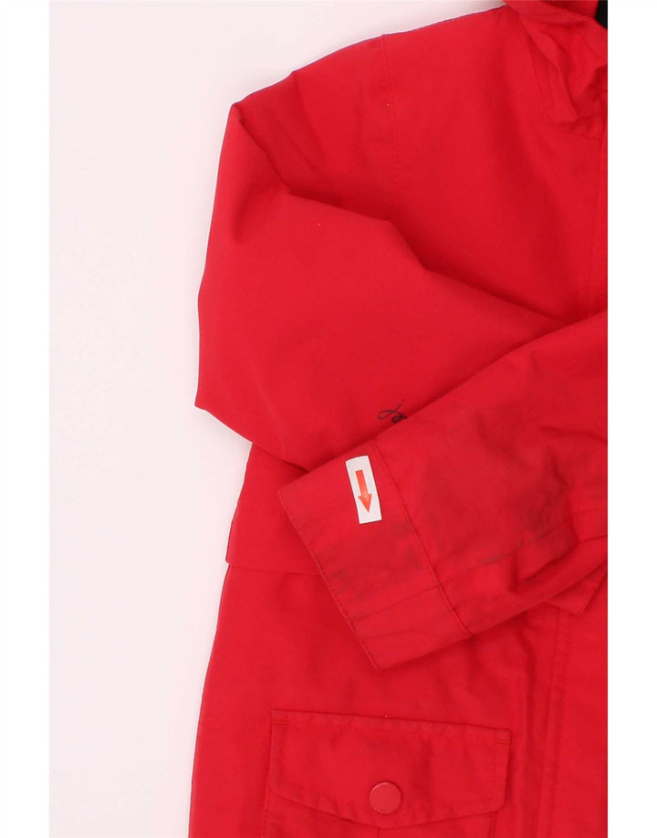 Impermeabile con cappuccio per bambina Joyce 3-4 anni in poliestere rosso