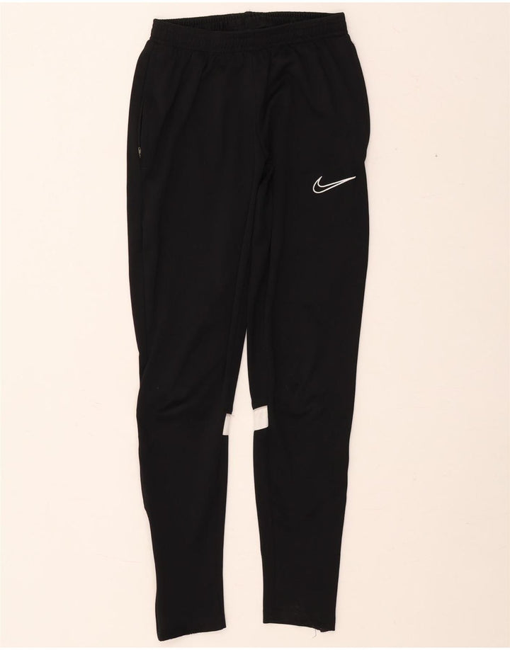 Pantaloni della tuta da donna Nike Dri Fit UK 6 XS poliestere nero