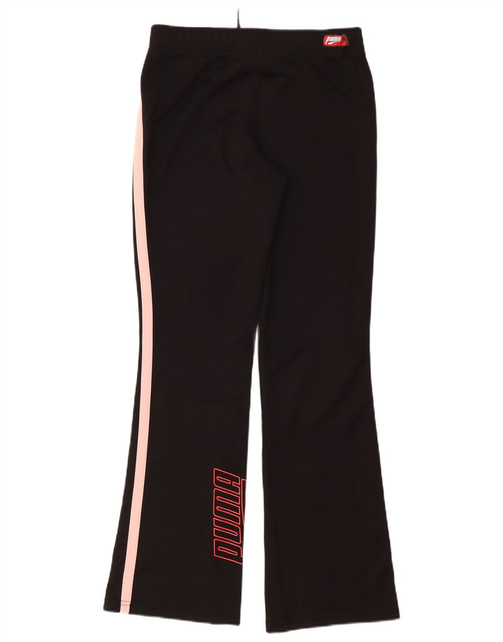 Pantaloni da tuta con grafica da donna Puma UK 10 Small Nero Poliestere