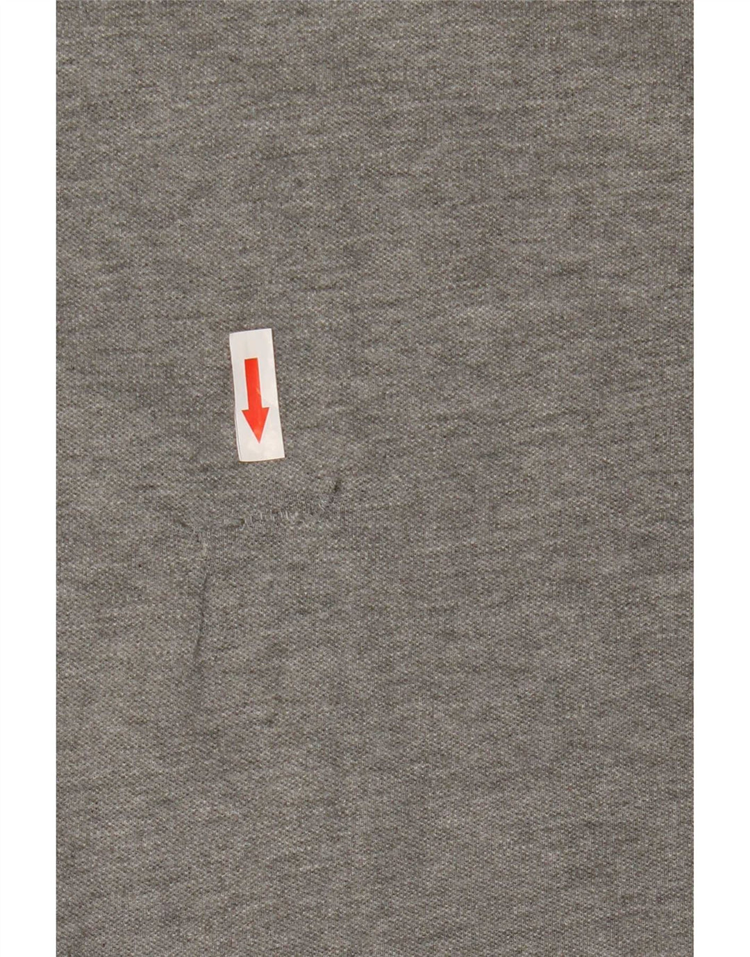 Polo Puma da uomo grande in cotone grigio