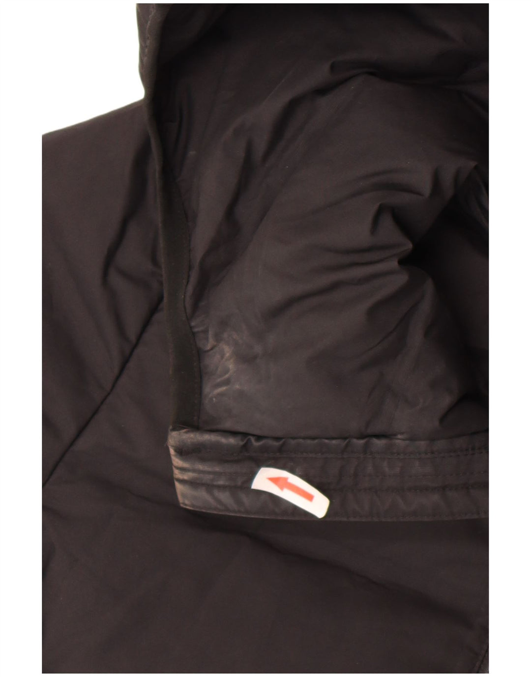 Giacca imbottita con cappuccio da donna Adidas UK 4/6 XS poliestere nero