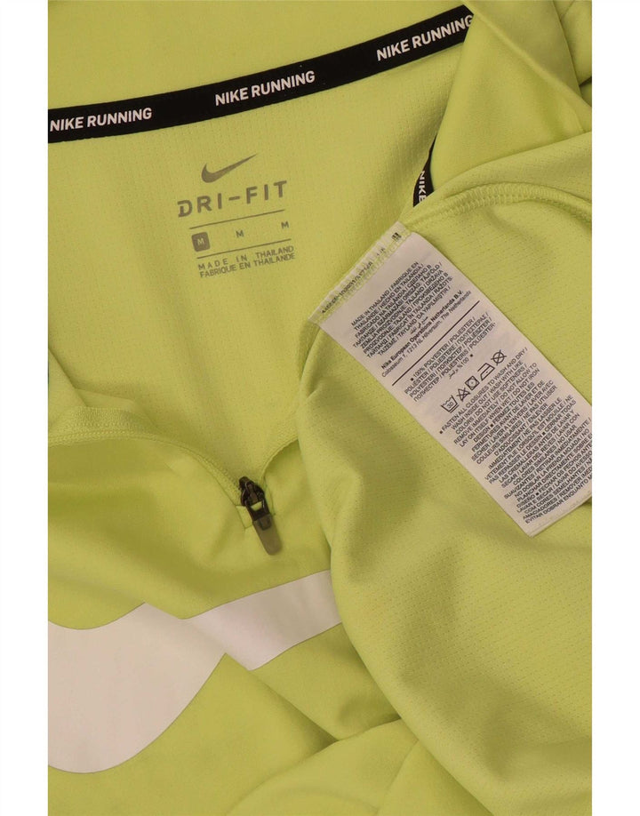 Top da tuta Nike Dri Fit Graphic Pullover da donna UK 14 Verde medio