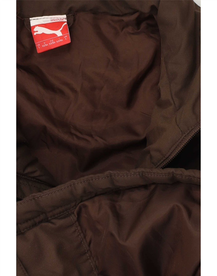 Giacca imbottita da uomo Puma UK 40 grande marrone