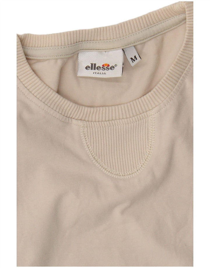 T-shirt da donna Ellesse Top UK 12 medio bianco sporco