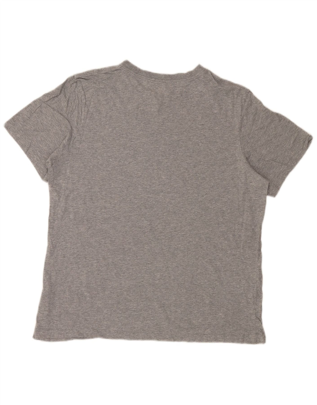 T-shirt da uomo NIKE Top Large in cotone grigio