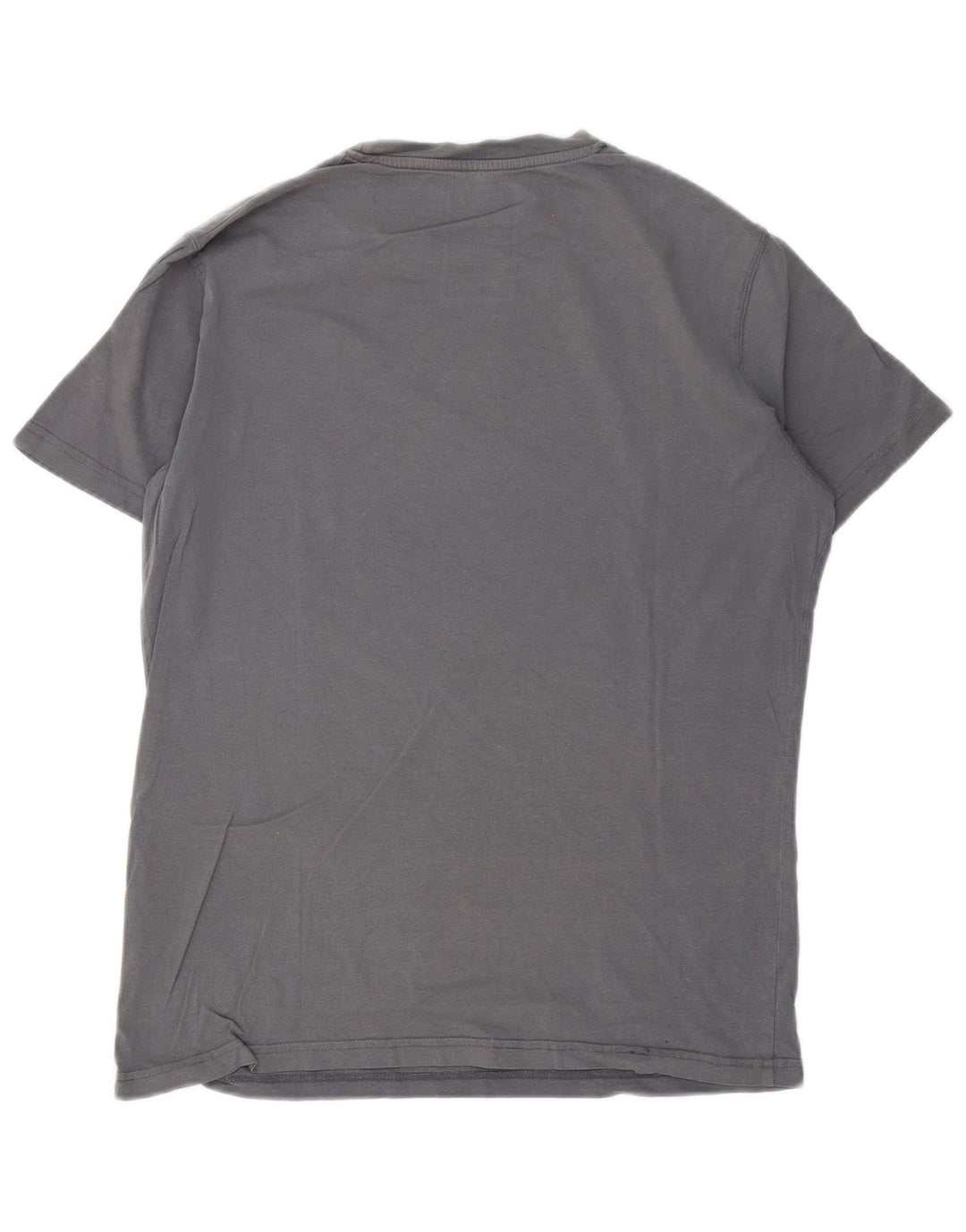 T-shirt grafica da uomo Sundek Heritage Top in cotone grigio medio