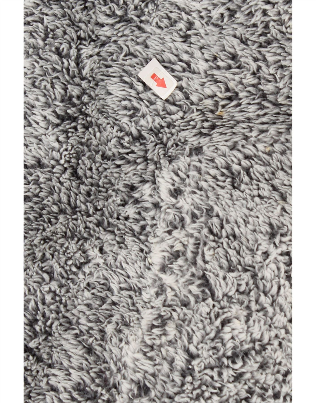 Maglione in pile con cappuccio da donna John Lewis UK 14 Poliestere grigio medio