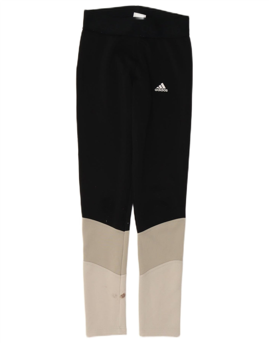 Leggings Adidas da donna UK 4/6 XS poliestere color block nero