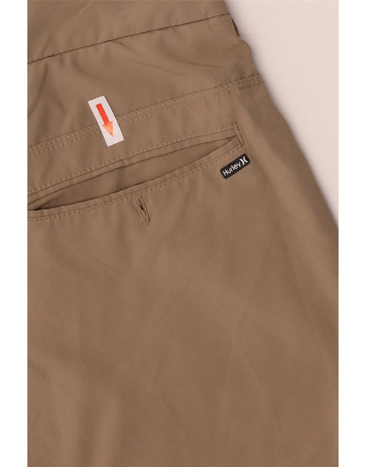 Pantaloncini chino da ragazzo Hurley 15-16 anni W33 poliestere kaki