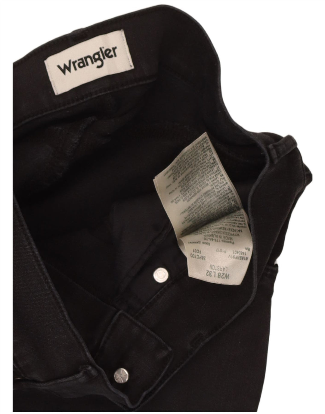 Jeans Wrangler Larston Slim da donna W28 L32 neri