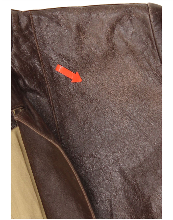 Giacca Blazer a 2 Bottoni da Donna Massimo Rebecchi IT 46 Large Marrone