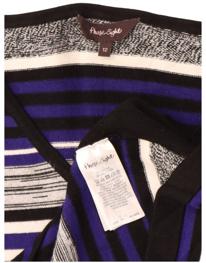 Abito maglione da donna Phase Eight UK 12 a righe multicolori medie