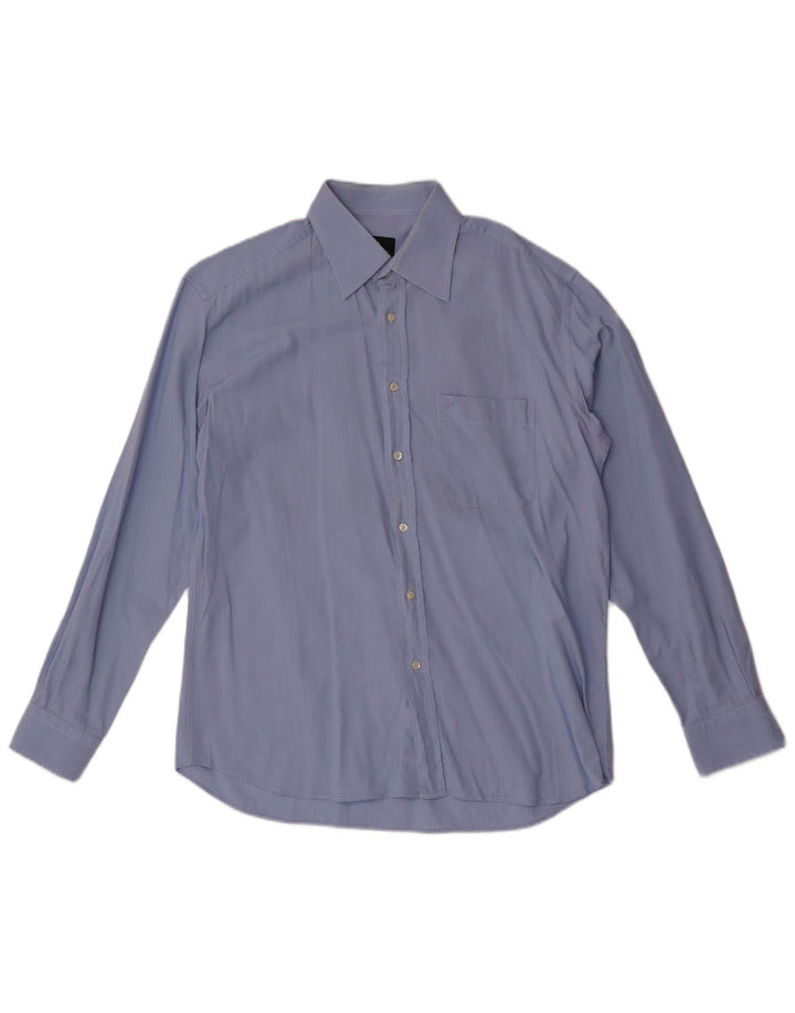 Camicia da uomo Roccobarocco taglia 41 16 grande cotone blu