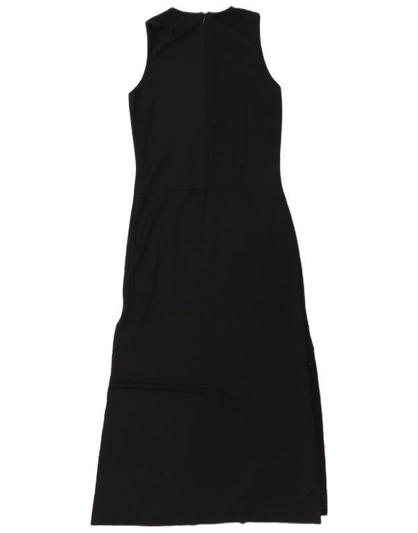 Vestito lungo senza maniche Trafaluc da donna Zara UK 8 piccolo nero