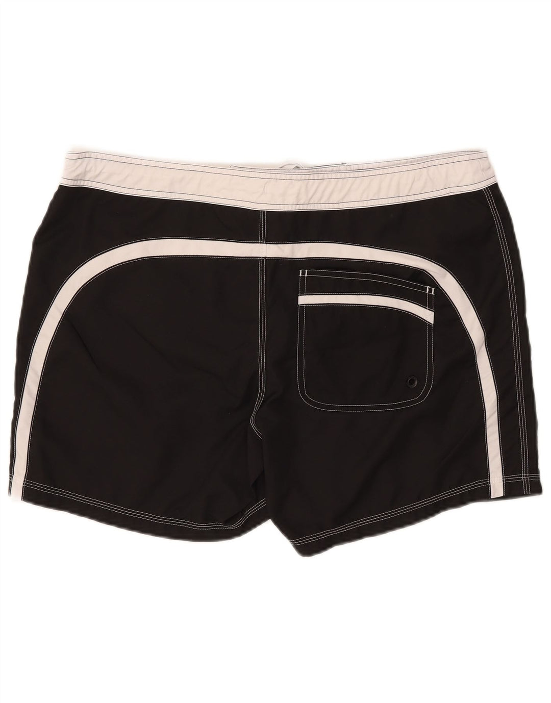 Pantaloncini da bagno da uomo Tribord EU 48 Medium Nero Poliestere Colourblock