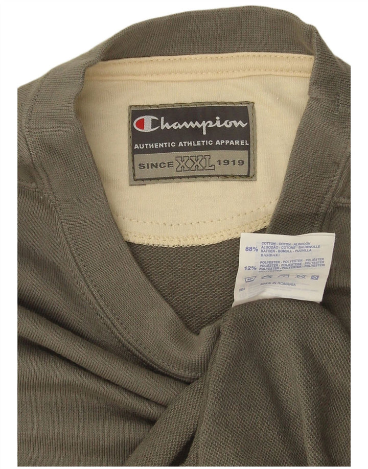 Felpa da uomo Champion Jumper 2XL Cotone grigio