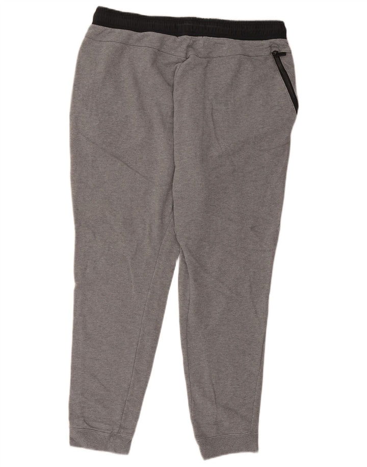 Pantaloni da tuta Nike da uomo XL in cotone color block grigio