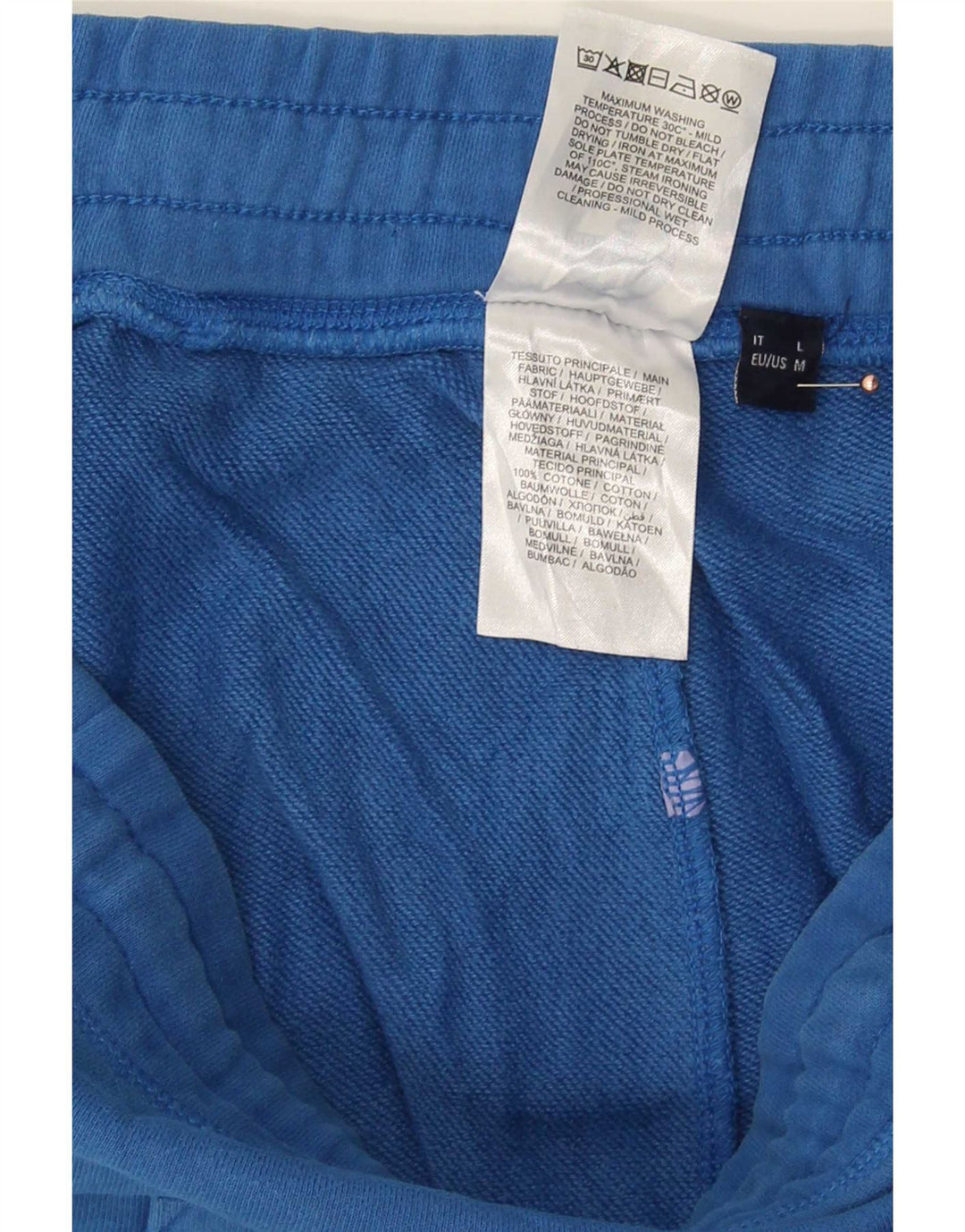 Pantaloncini sportivi da uomo North Sails in cotone blu medio