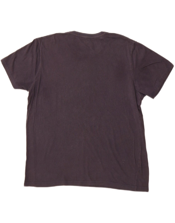 T-shirt grafica da uomo ALPHA INDUSTRIES Top XL blu navy