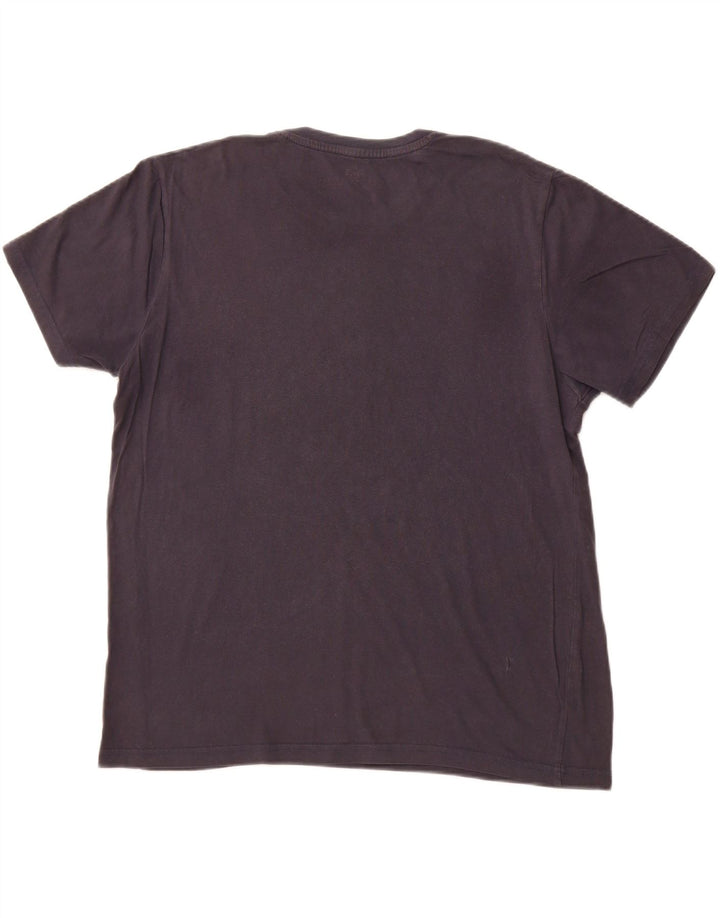 T-shirt grafica da uomo ALPHA INDUSTRIES Top XL blu navy