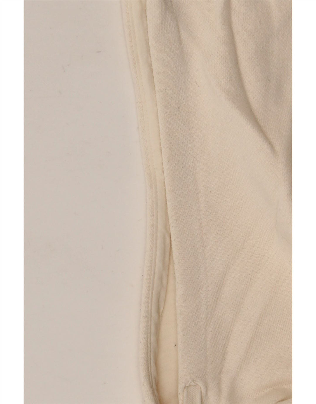 Felpa con cappuccio grafica da uomo Adidas, cotone bianco sporco medio