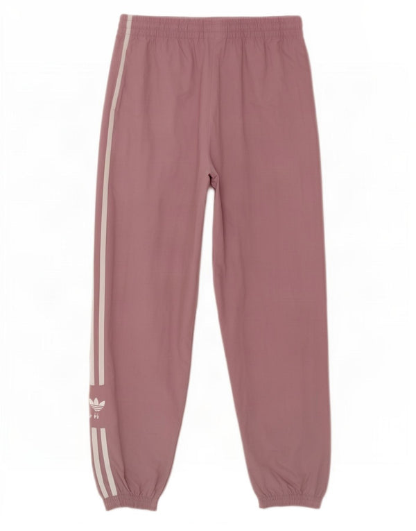 Pantaloni da tuta da donna Adidas UK 14 nylon viola medio