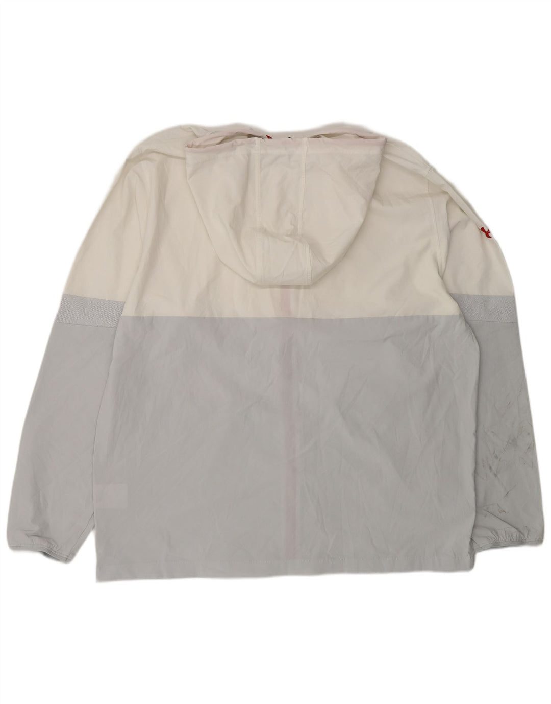 Giacca antipioggia con cappuccio da uomo Under Armour UK 44 2XL Poliestere color block bianco