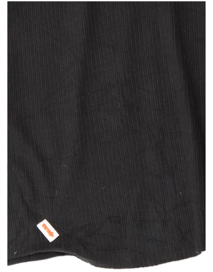 J. CREW Top da donna a maniche lunghe UK 16 Large Nero