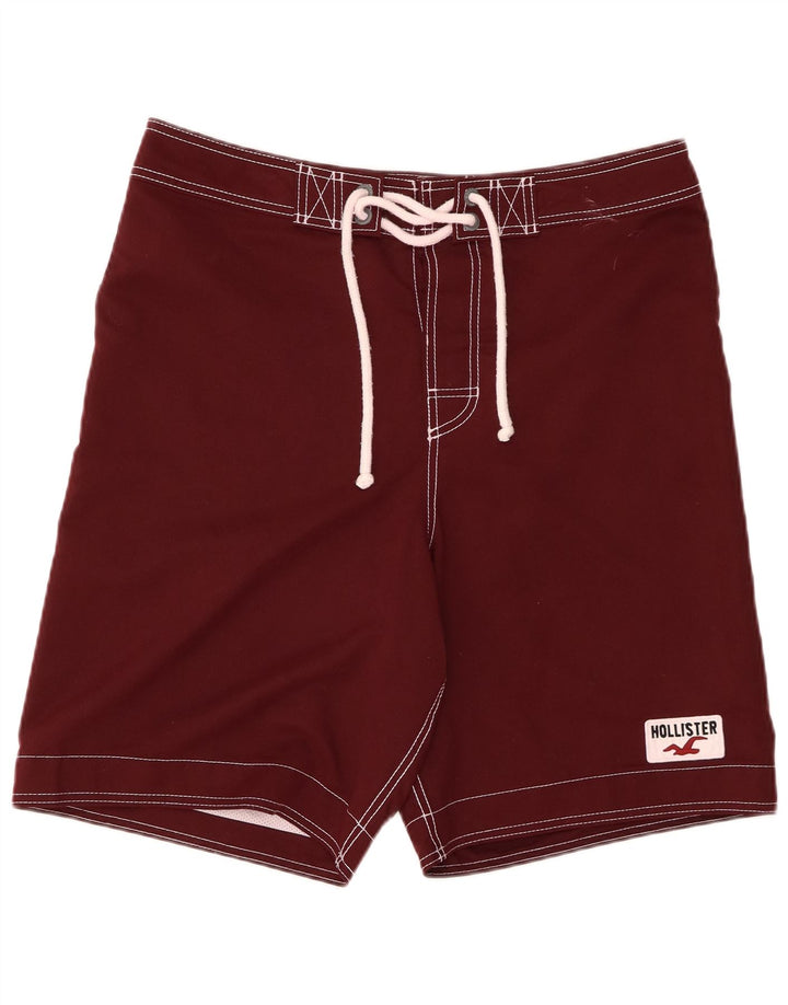 Pantaloncini da bagno da uomo HOLLISTER Poliestere medio bordeaux