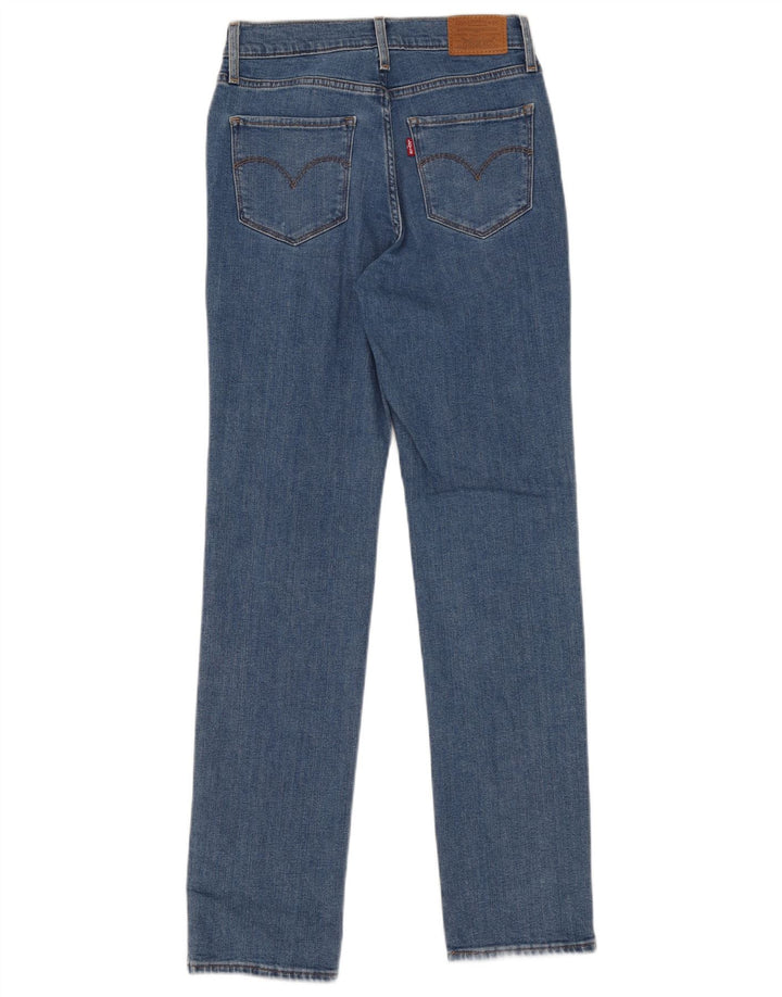 Jeans dritti a vita alta Levi's 724 da donna W27 L30 Blu