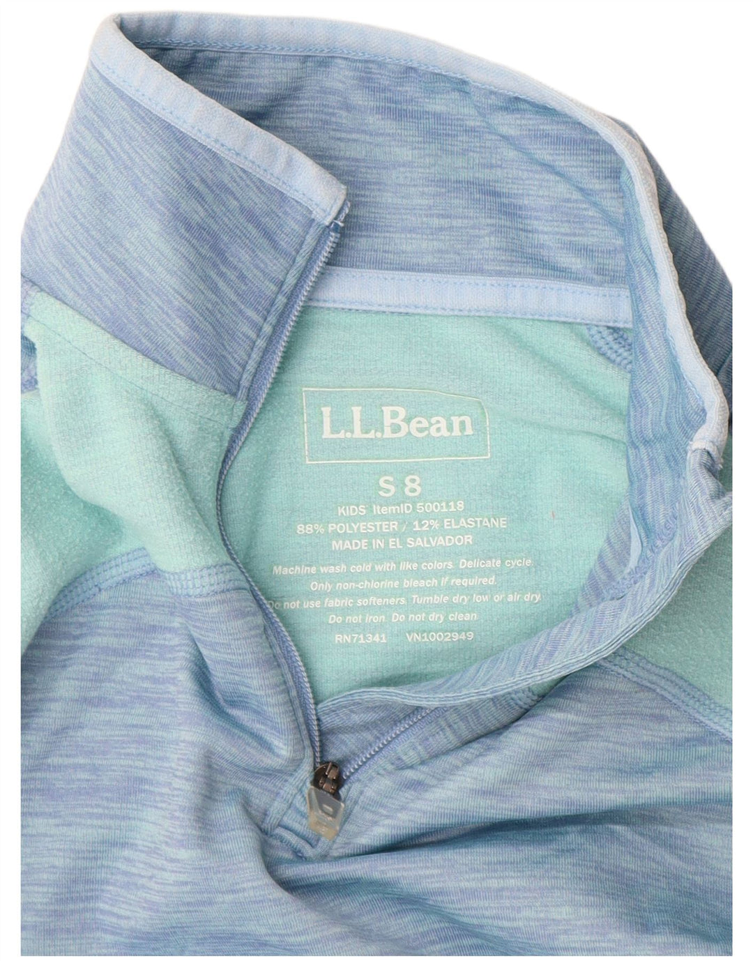 Tuta da ginnastica per ragazze L.L.Bean, 7-8 anni, piccola, colore blu