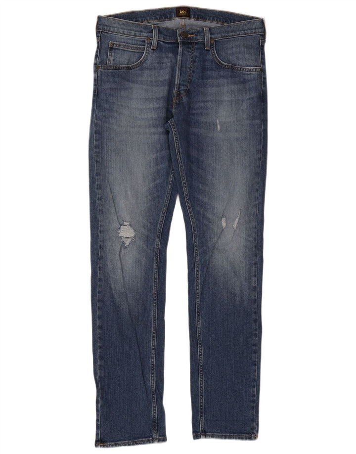Jeans dritti Daren da donna LEE W33 L32 in cotone blu