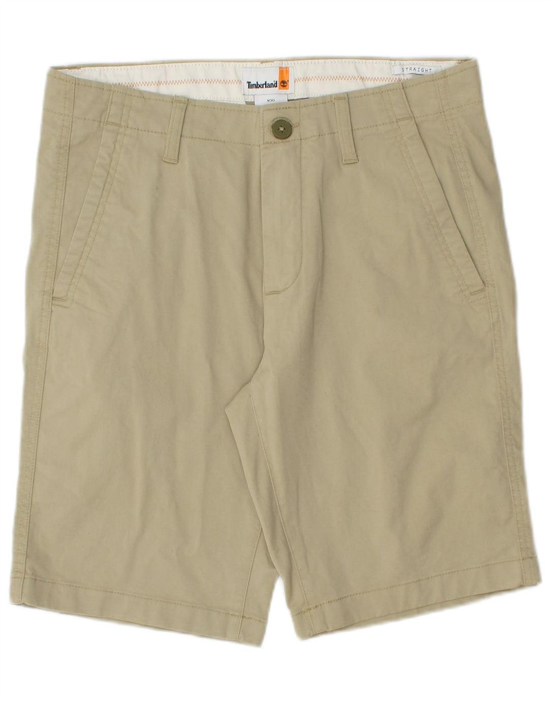 Pantaloncini chino da uomo Timberland W30 cotone verde medio