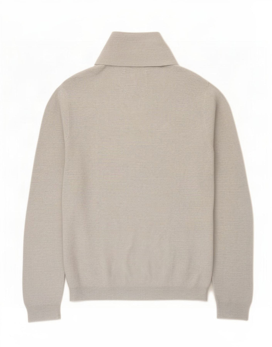 Jules Uomo Maglione con Collo a Scialle Maglione Grande in Cotone Grigio