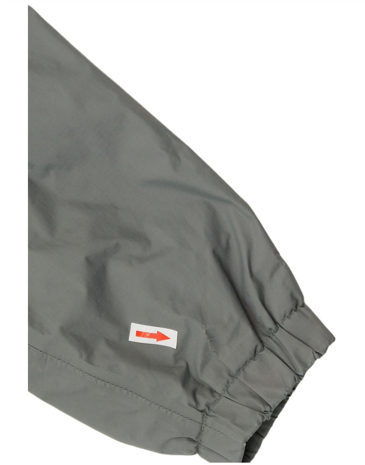 Giacca antipioggia da uomo con cappuccio The North Face UK 38 Nylon grigio medio