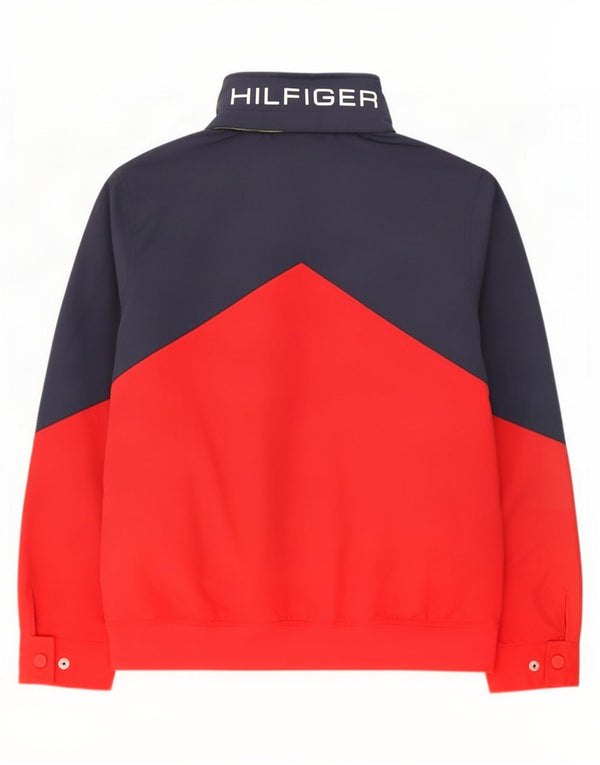 Bomber con cappuccio da uomo Tommy Hilfiger UK 38 Medium Navy Blue Colourblock