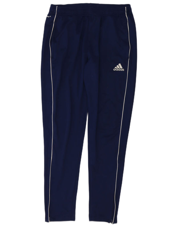 Pantaloni da tuta ADIDAS Aeroready da uomo grandi in poliestere blu navy