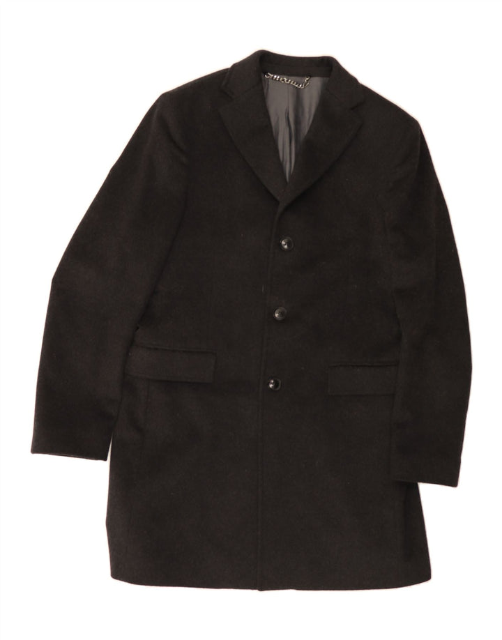 GRIGIOMBRA Womens Overcoat UK 20 2XL  Black Cashmere Vintage Grigiombra and Second-Hand Grigiombra from Messina Hembry 