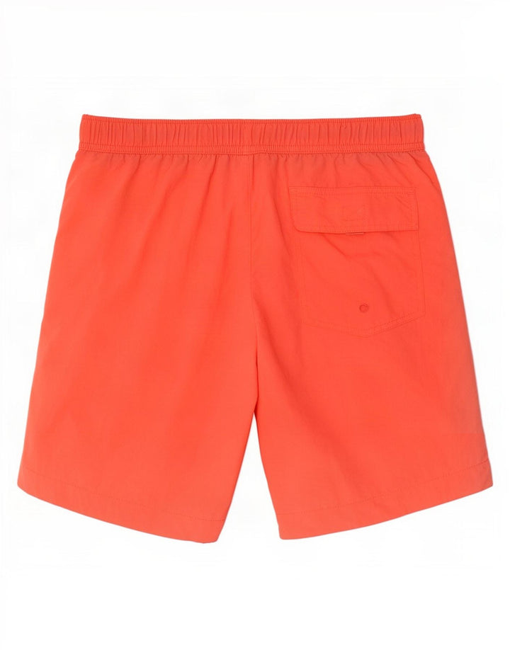 Pantaloncini da bagno grafici da uomo Champion in poliestere rosa medio