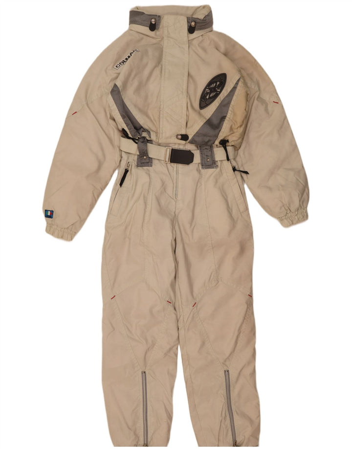 Tuta da sci con cappuccio da donna Colmar IT 46 Large White Colourblock