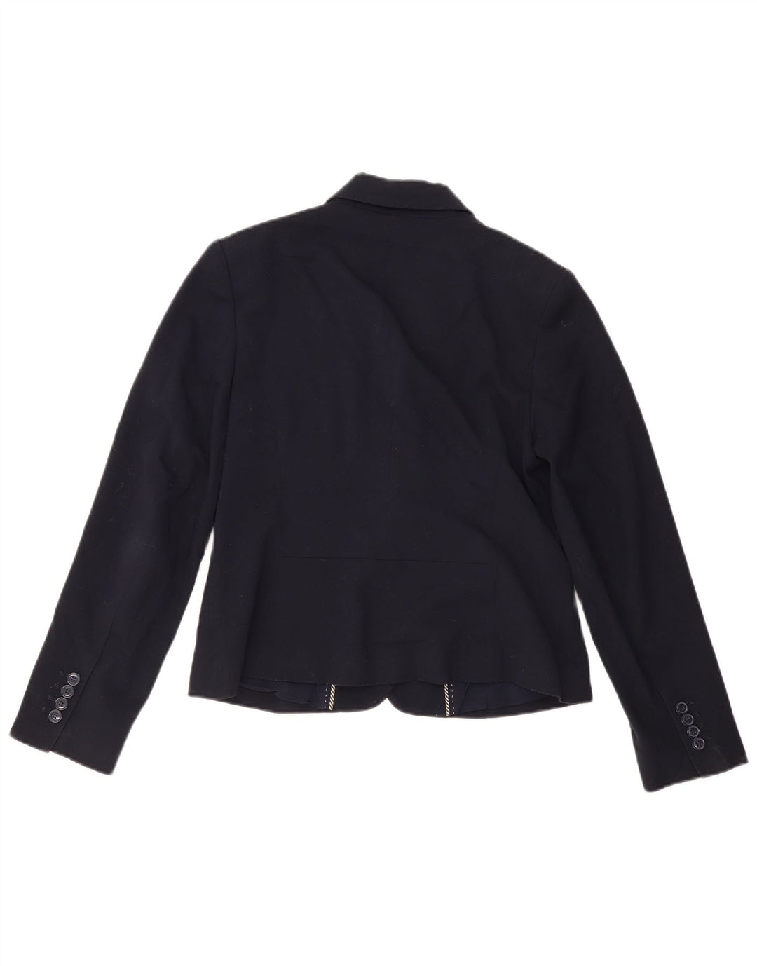 Giacca blazer a 2 bottoni Marks & Spencer da donna UK 12 medio blu navy