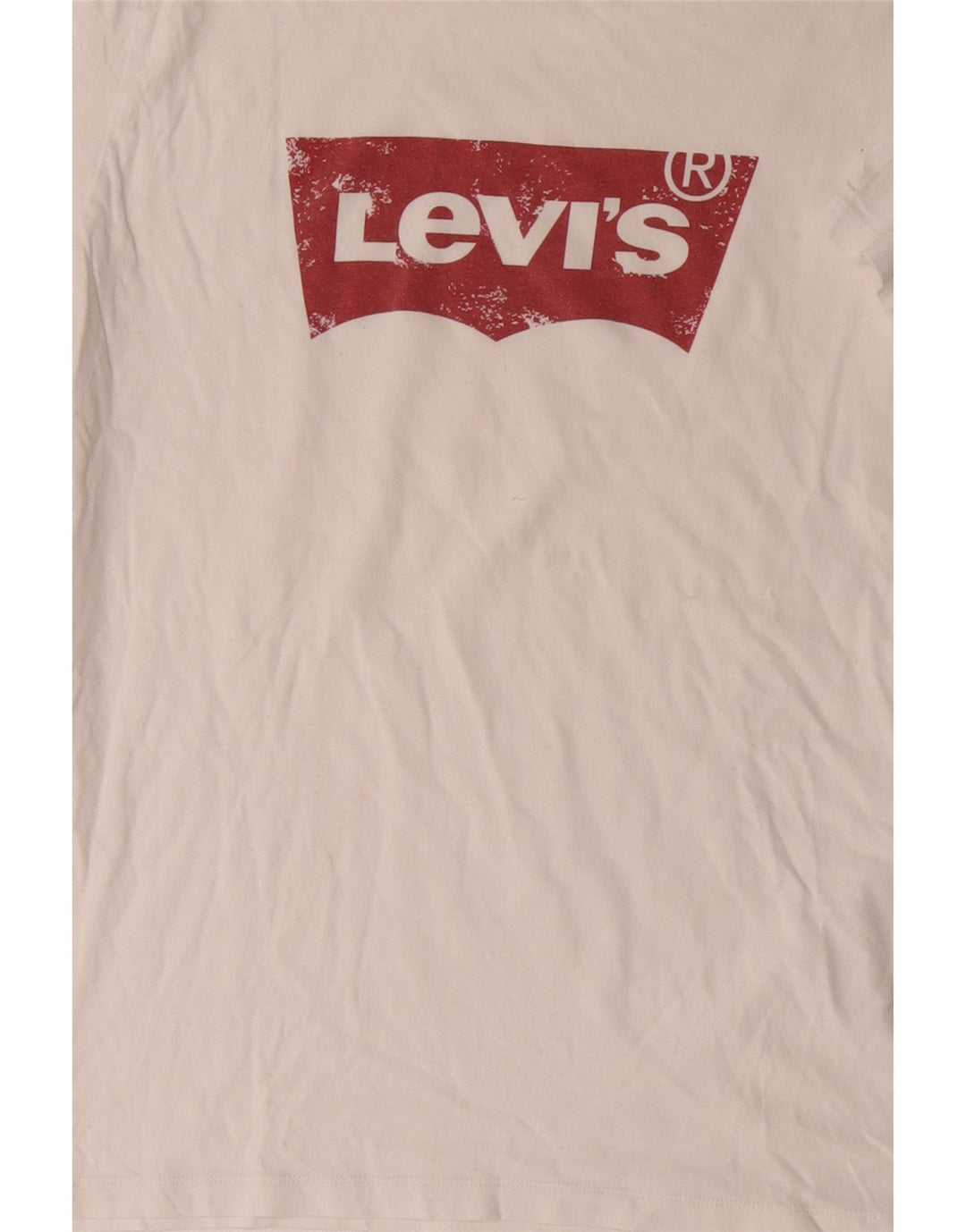 T-shirt grafica da uomo Levi's Top in cotone bianco medio